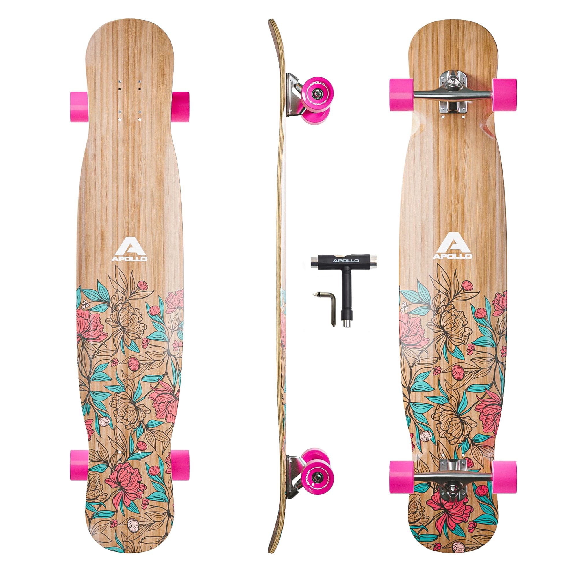 Apollo Dance Longboard Skateboard - 46 inch Dance Board Apollo Dance Longboard Skateboard - 46 inch Dance Board