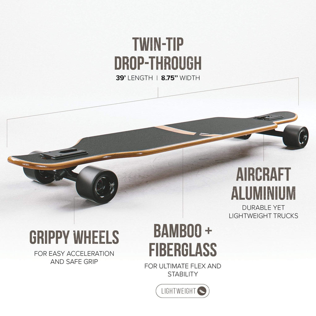 Apollo Longboard Skateboard 39" Weird Apollo Pro Sports