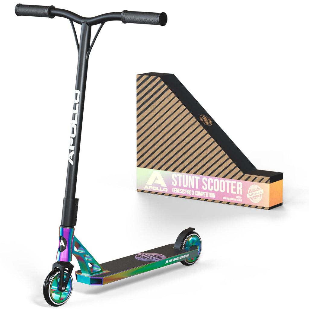 thumbnail image 2 of Reviews For APOLLO Genesis X Pro Scooters - High End Stunt Scooter Complete Trick Scooter For Advanced And Professional Riders Kids 10 Teens Adults Cool Pro Scooter For Freestyle Tricks Bmx Stunts 2 of 11