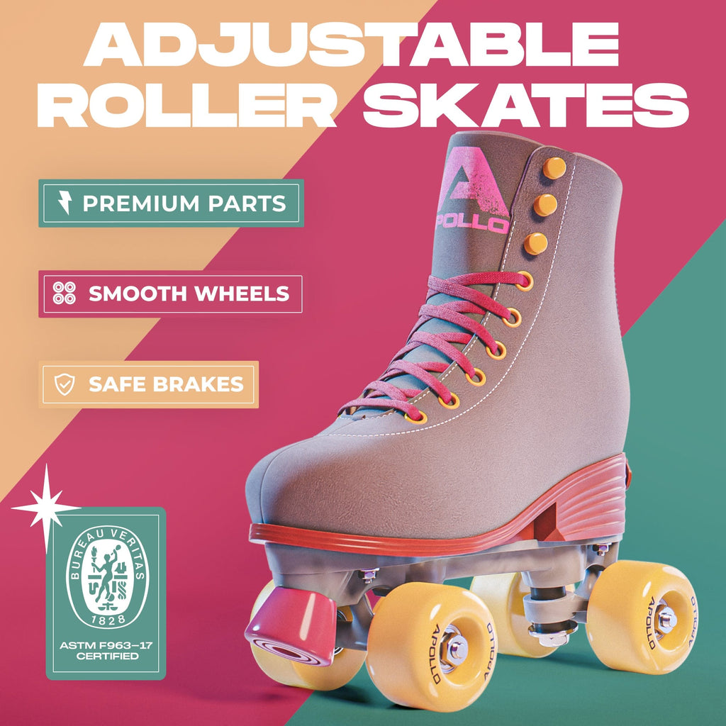APOLLO Roller Skates Women & Girls Nightfever Apollo Pro Sports